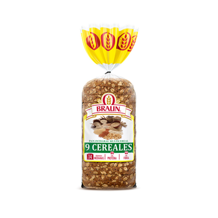  Pan BRAUN 9 Cereales 500 g427722