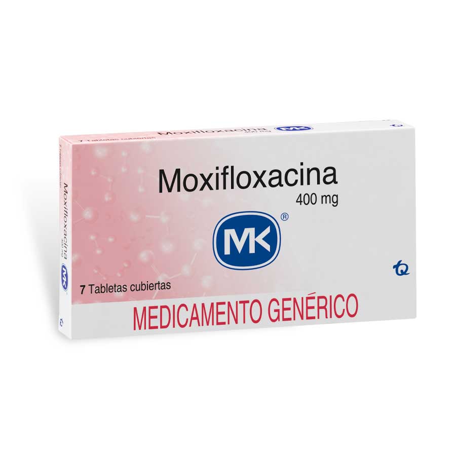 MOXIFLOXACINO 400MG TECNOQUIMICAS - GENERICOS Tableta 427729