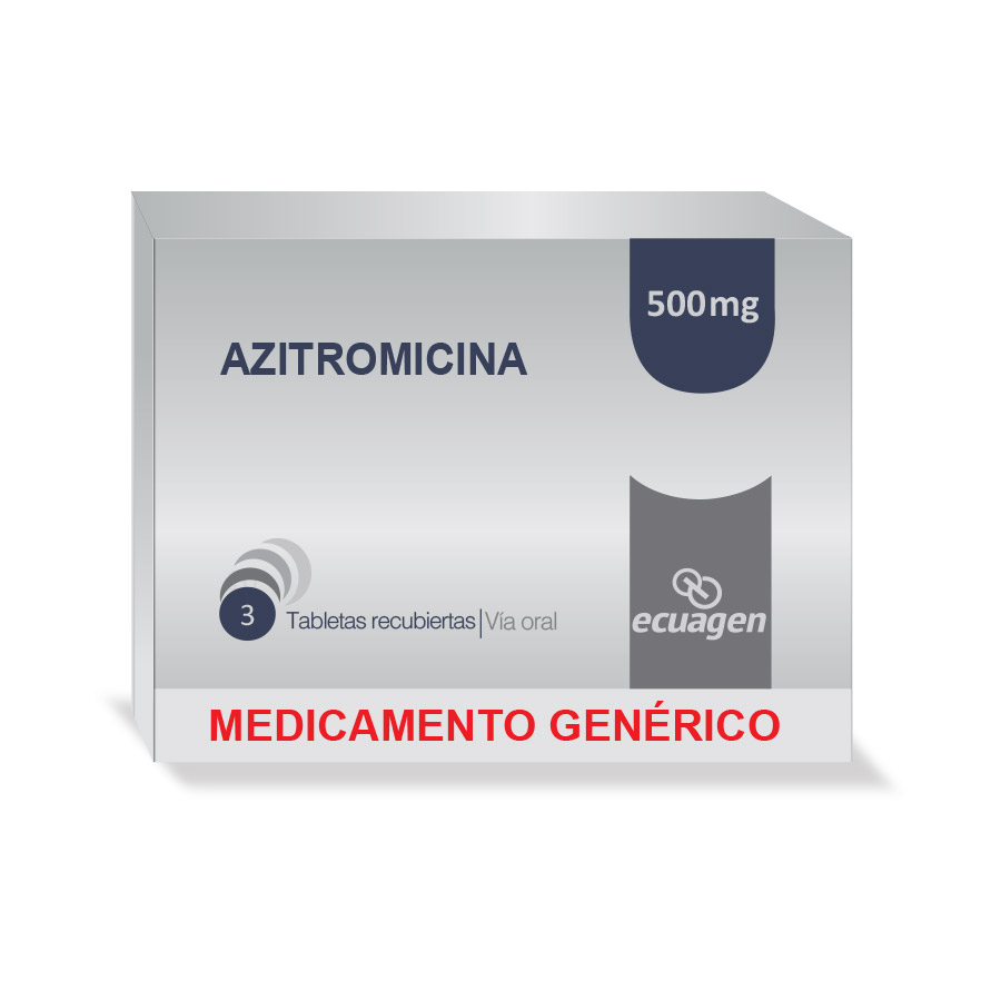 AZITROMICINA 500MG DYVENPRO ECUAGEN Tableta 427738