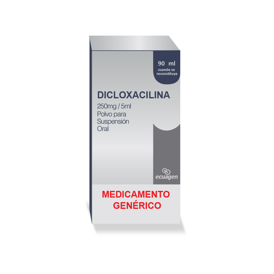 DICLOXACILINA 250MG/5ML DYVENPRO ECUAGEN Suspensión 427742