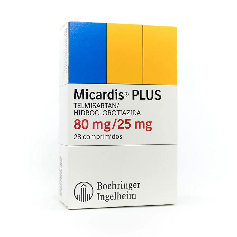 MICARDIS 80/25MG BOEHRINGER INGELHEIM - FARMA Comprimidos Plus427784