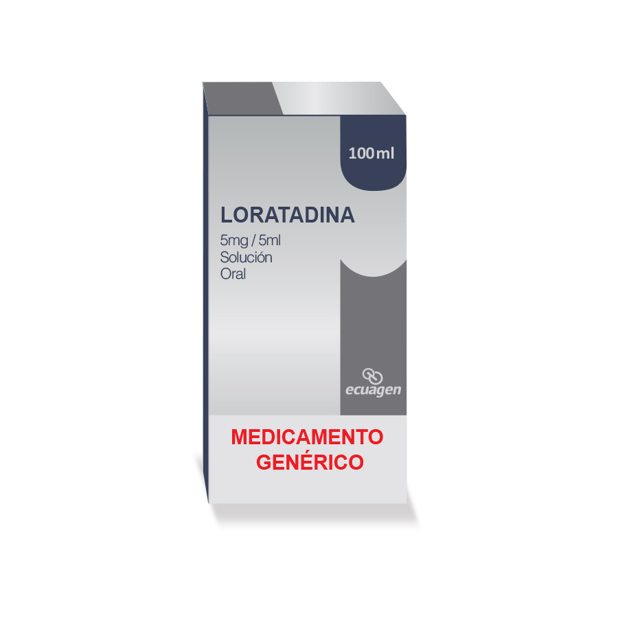 LORATADINA 5MG/5ML DYVENPRO ECUAGEN Solución Oral 427802