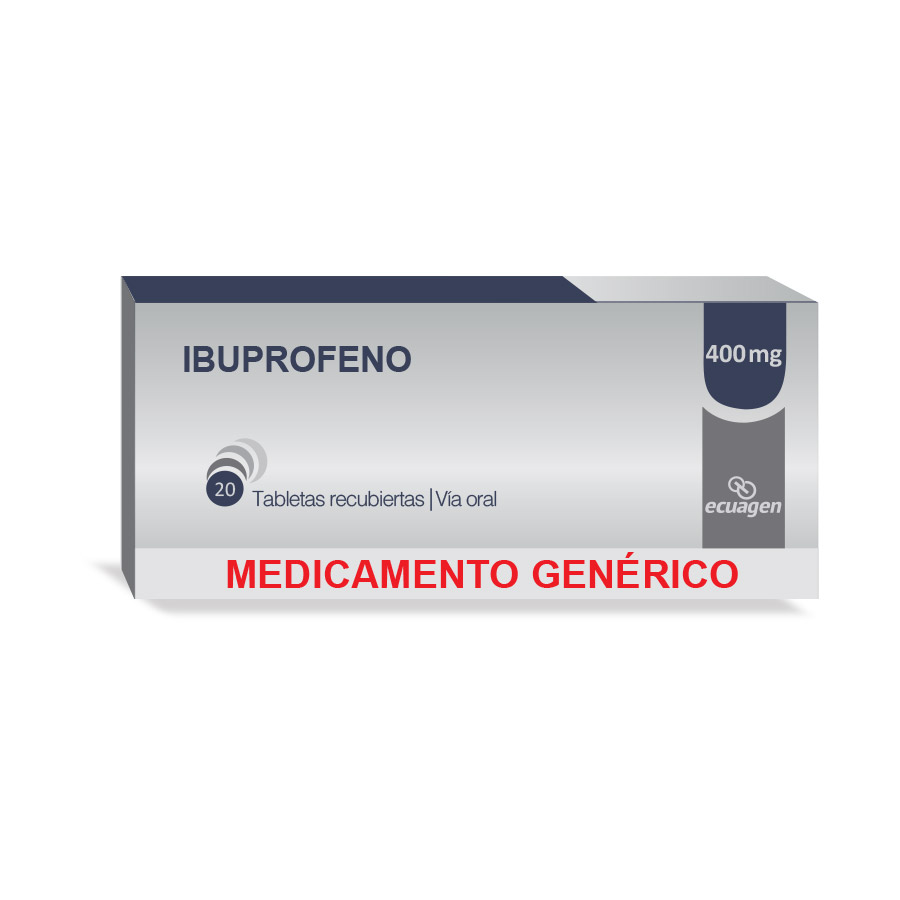 IBUPROFENO 400MG DYVENPRO ECUAGEN Tableta Recubierta 427803