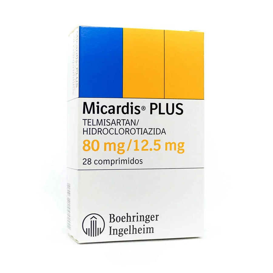 MICARDIS 80/12.5MG BOEHRINGER INGELHEIM - FARMA Comprimidos Plus427826