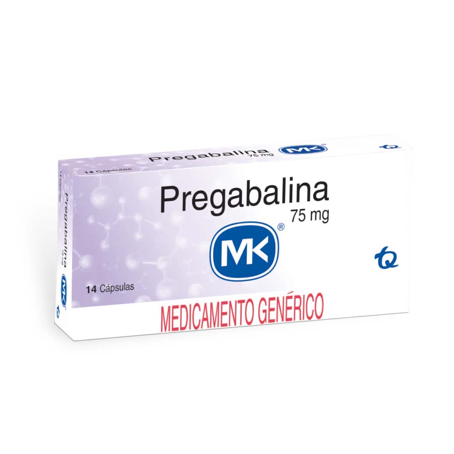 PREGABALINA 75MG TECNOQUIMICAS - GENERICOS Cápsulas 427857