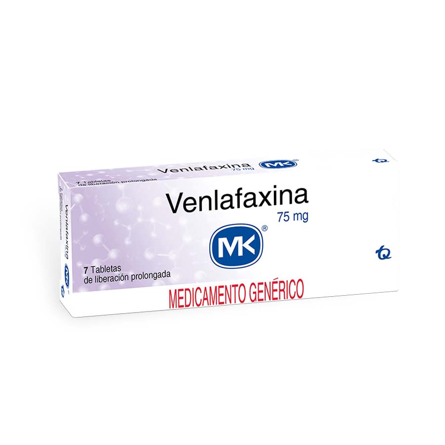 VENLAFAXINA 75MG TECNOQUIMICAS - GENERICOS Tableta 427862