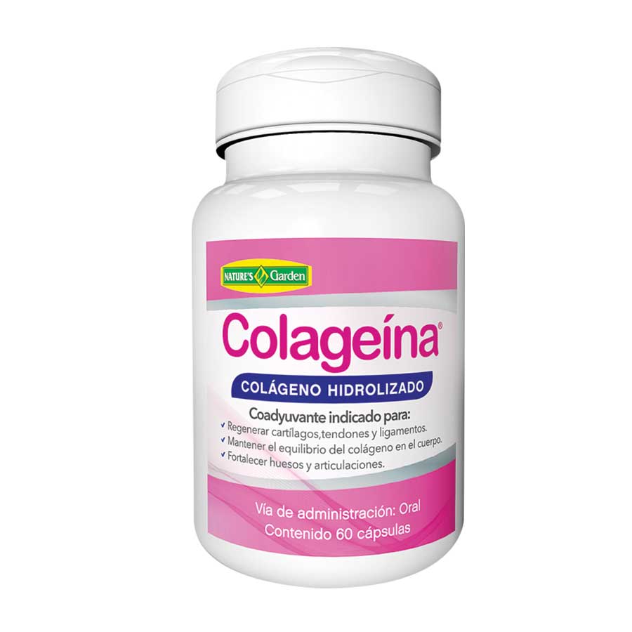 COLAGEINA 390MG NATURE`S GARDEN Cápsulas 427884