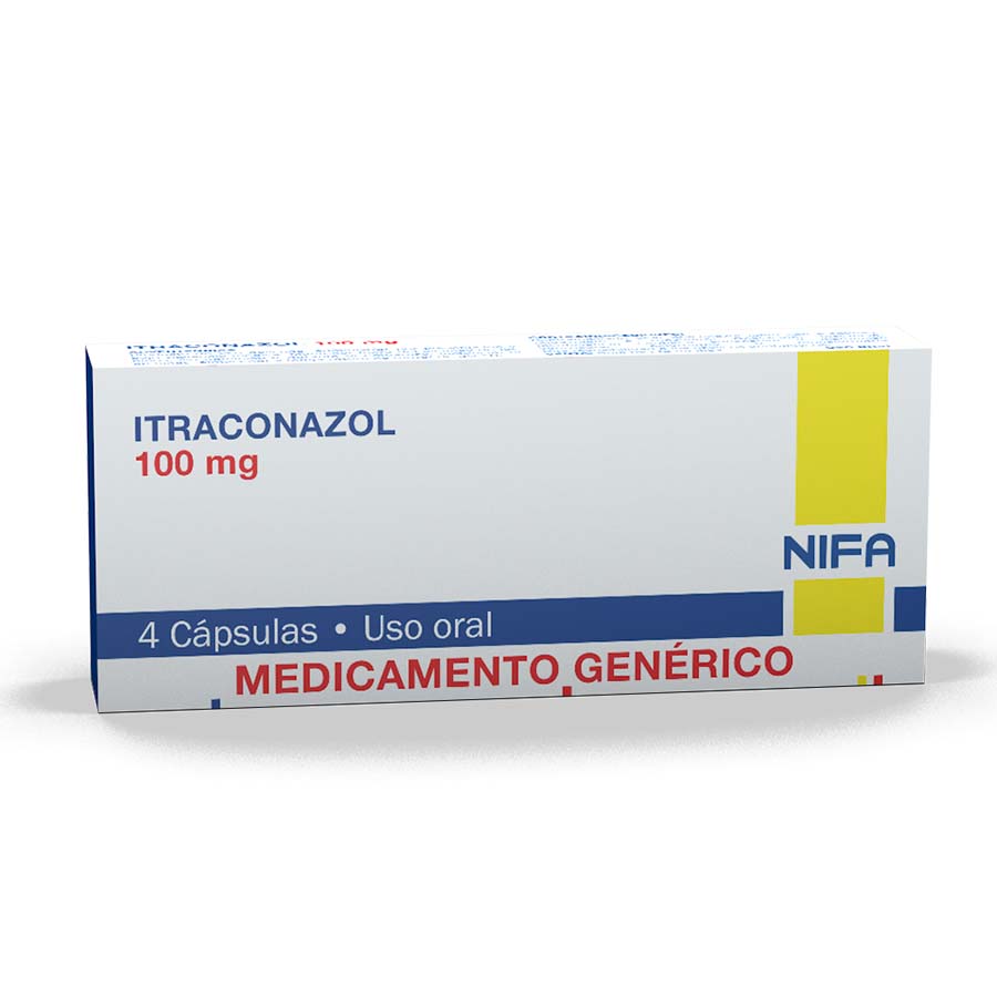 ITRACONAZOL 100MG GARCOS - NIFA GENERICOS Cápsulas 427886