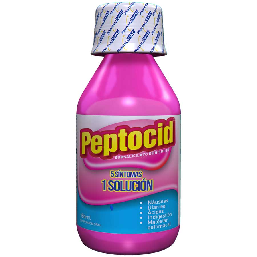  Antiácido PEPTOCID 262 mg/15 ml Suspensión 180 ml427892