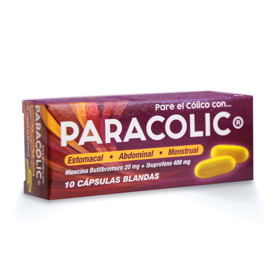  PARACOLIC-IB 400mg/20mg Capsula blanda x 10427936