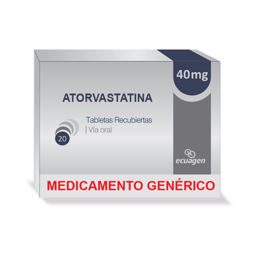 ATORVASTATINA 40MG DYVENPRO ECUAGEN Tableta 427971