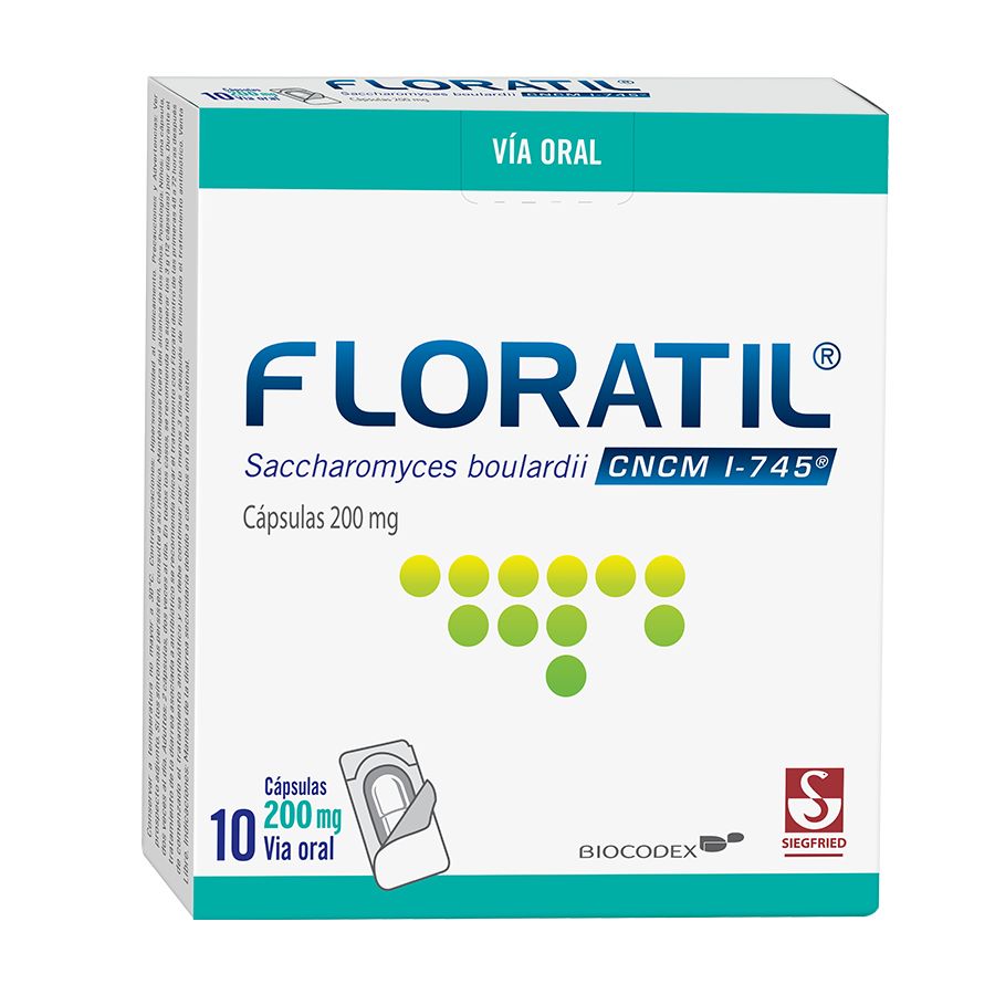  FLORATIL 200 mg Cápsulas x 10427973