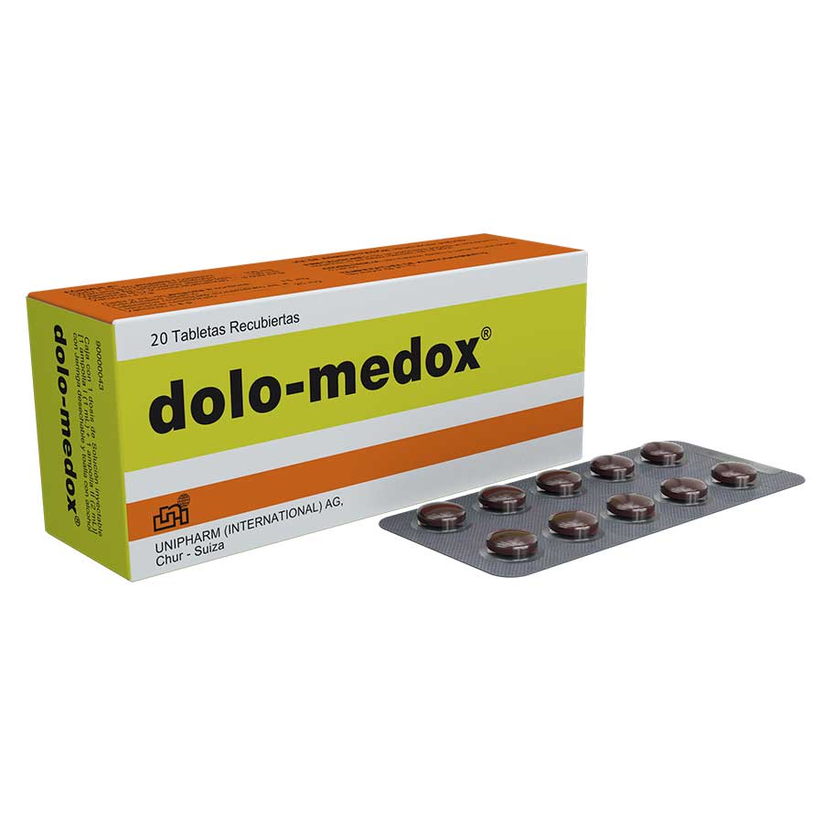 DOLO-MEDOX 50/54.41MG LETERAGO - UNIPHARM Tableta 427987