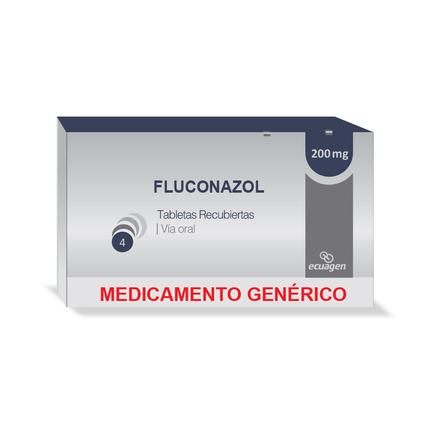 FLUCONAZOL 200MG DYVENPRO ECUAGEN Tableta Recubierta 427995