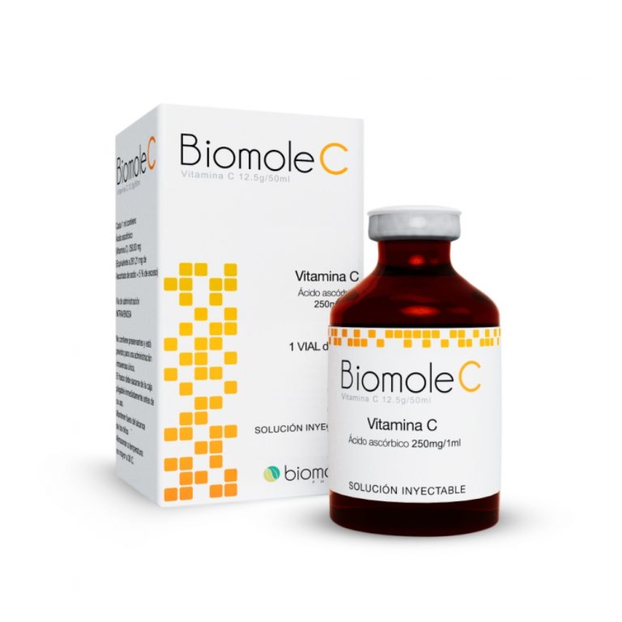 BIOMOLE C 250MG/1ML BIOMOLEC Solución Inyectable 428054