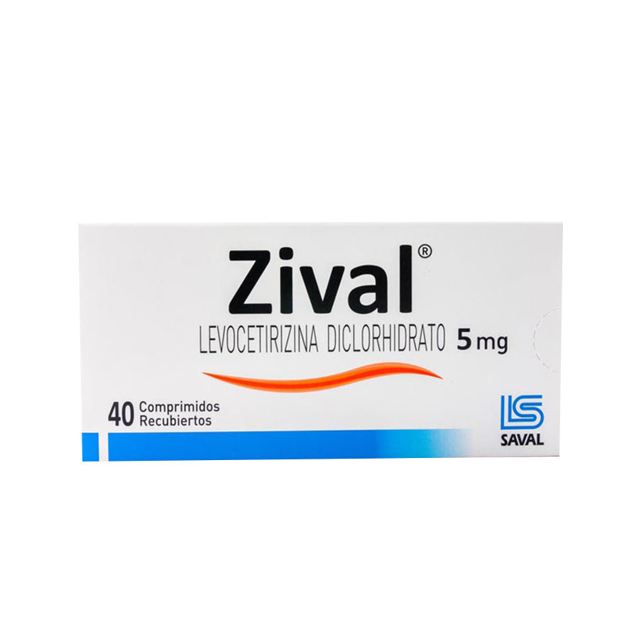 ZIVAL 5MG ECUAQUIMICA - SAVAL Comprimidos 428098