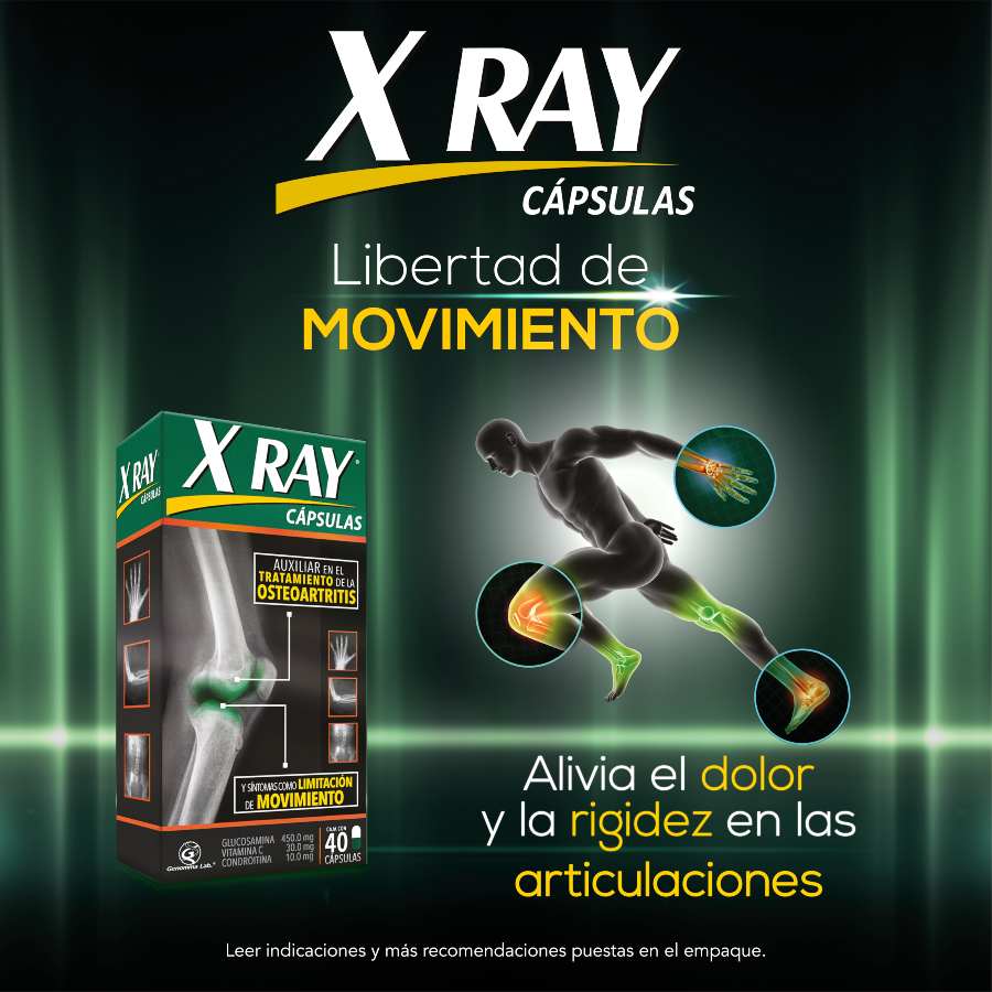  X RAY 450 mg x 30 mg x 10mg Cápsulas x 40428105