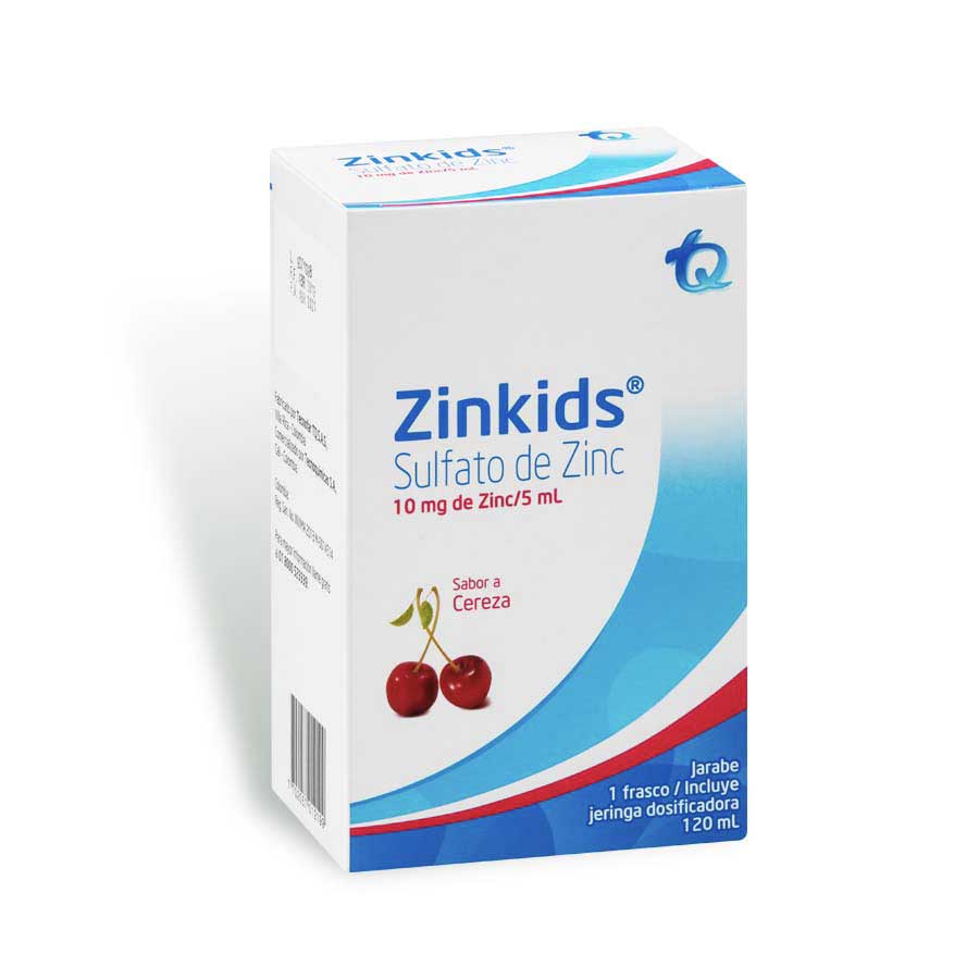  ZINKIDS 200 mg Jarabe 120 ml428141