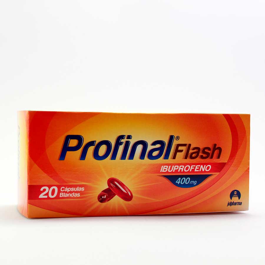 PROFINAL 400MG DYVENPRO FARMA COMERCIAL 1 Cápsulas Blandas Flash428178