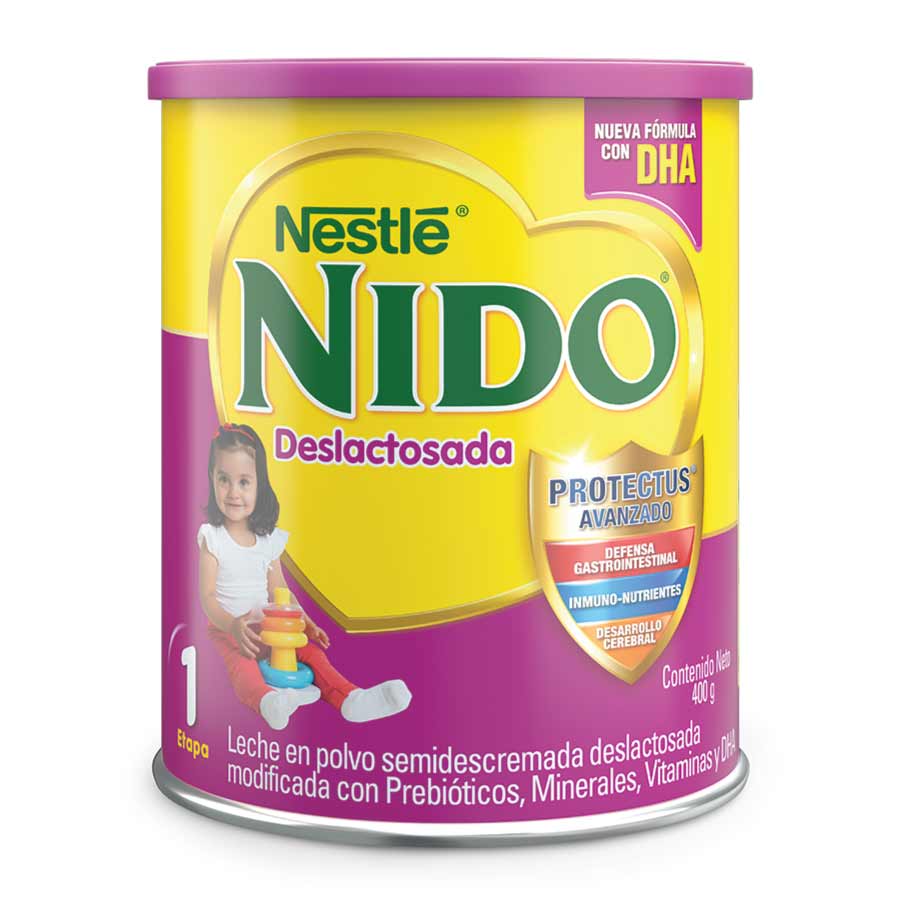  NIDO 1+ DESLACTOSADA LATA 400G 428197