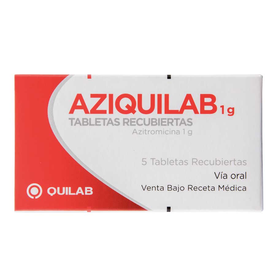 AZIQUILAB 1GR QUIFATEX PROP FARMA QUILAB Tabletas Recubiertas 428212