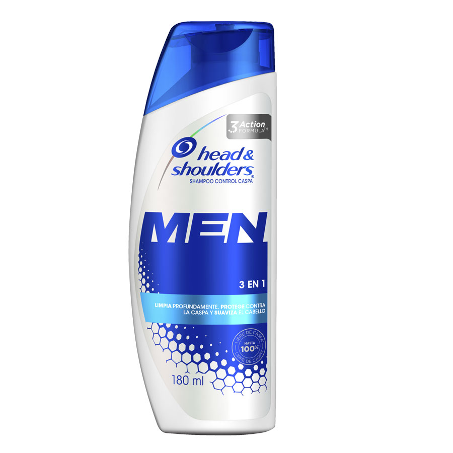  Shampoo HEAD&SHOULDERS Men 3 en 1 180 ml428269