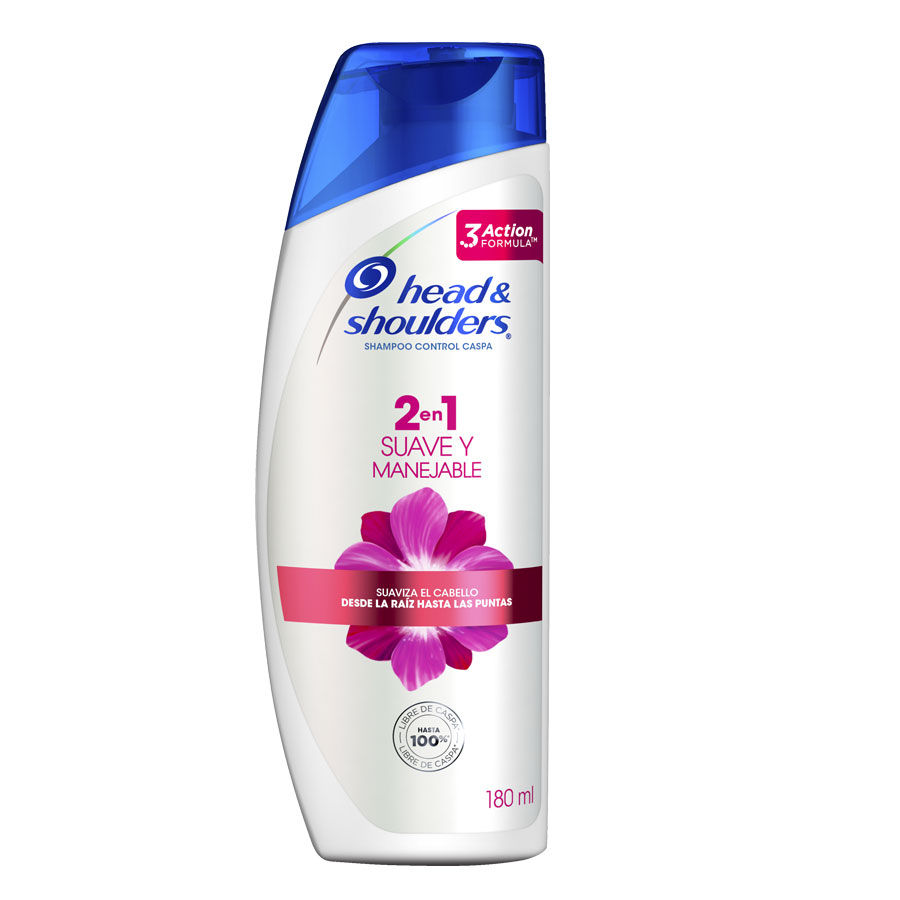  Shampoo HEAD&SHOULDERS Suave y Manejable 2 en 1  180 ml428271