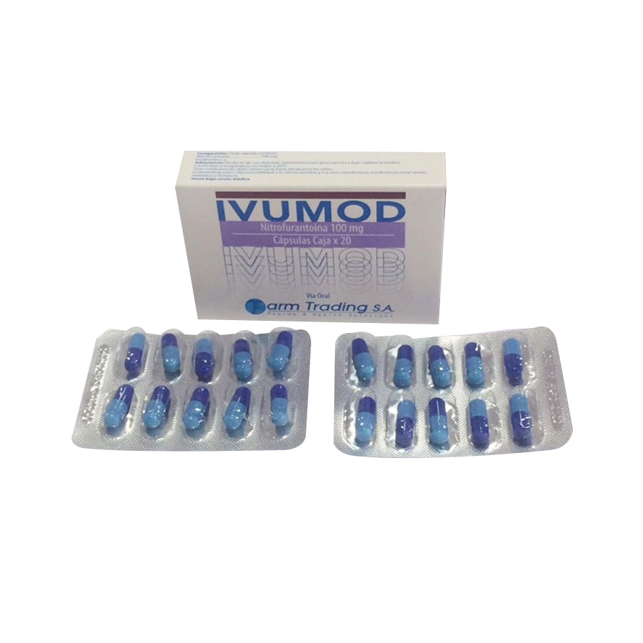 IVUMOD 100MG FARMTRADING Cápsulas 428281