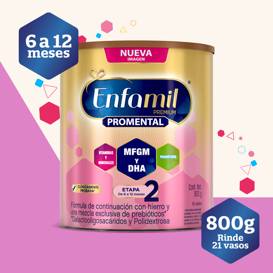  Fórmula Infantil ENFAMIL Premium Etapa 2 Lata de 800g428327