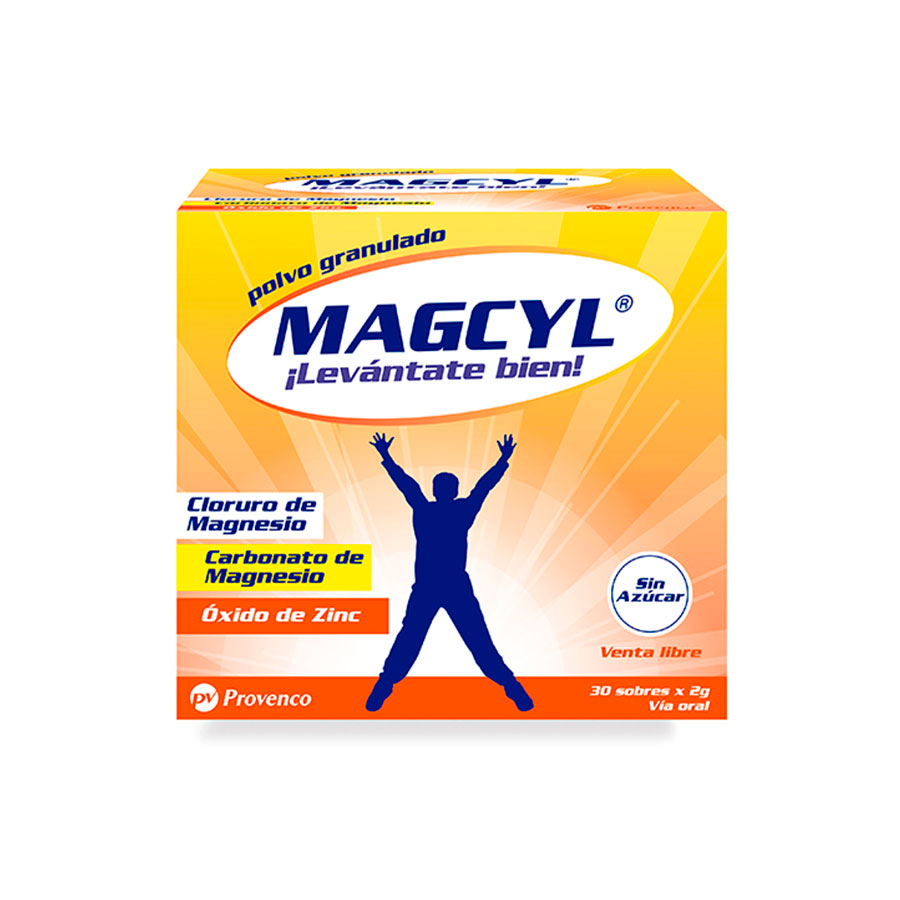  MAGCYL 1854 mg x 124 mg x 15,6 mg Polvo Granulado x 30428338