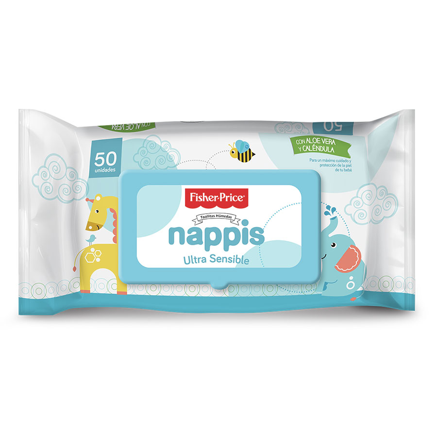  Toallita Húmeda NAPPIS Ultra Sensible 50 unidades428354