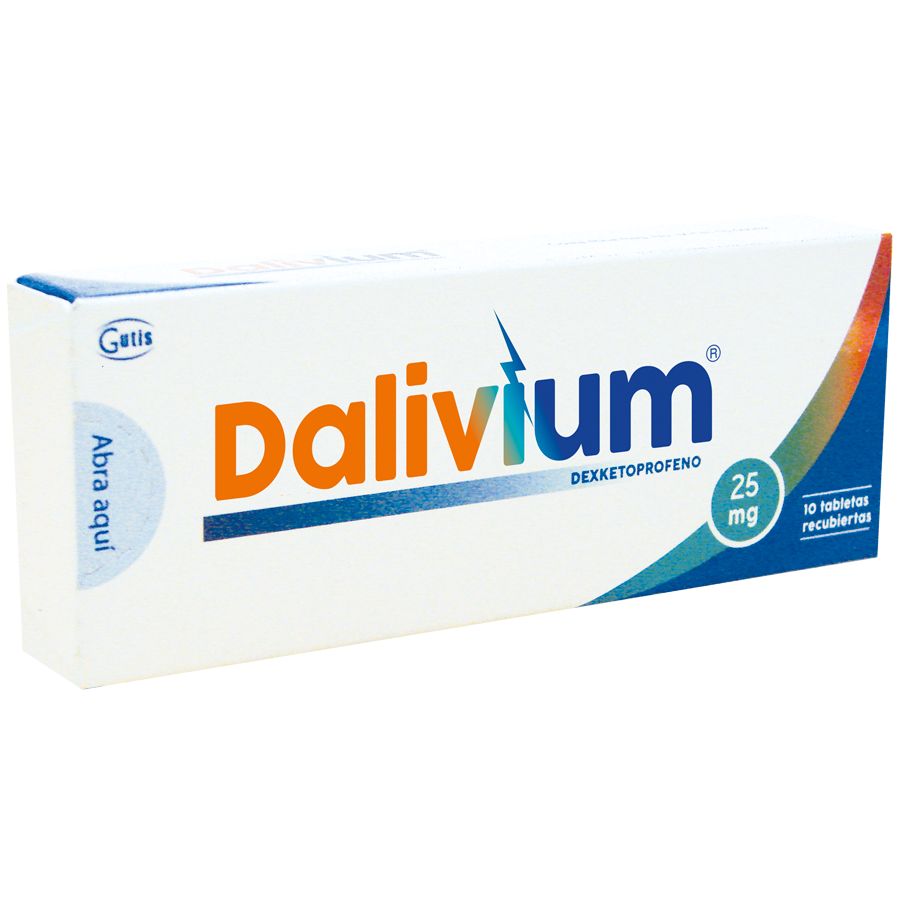 DALIVIUM 25MG GUTIS Tableta Recubierta 428376