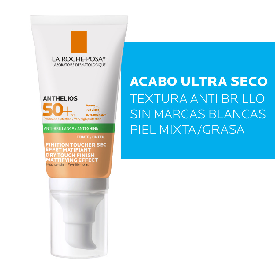  Bloqueador LA ROCHE-POSAY Anthelios Toque Seco Con Color SPF50+ FPS 50 50 ML428426