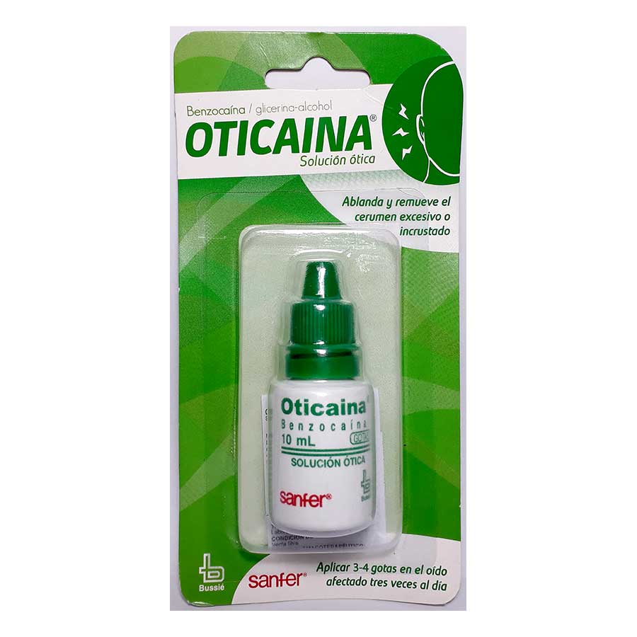 OTICAINA 20MG LETERAGO - SANFER en Gotas 428430