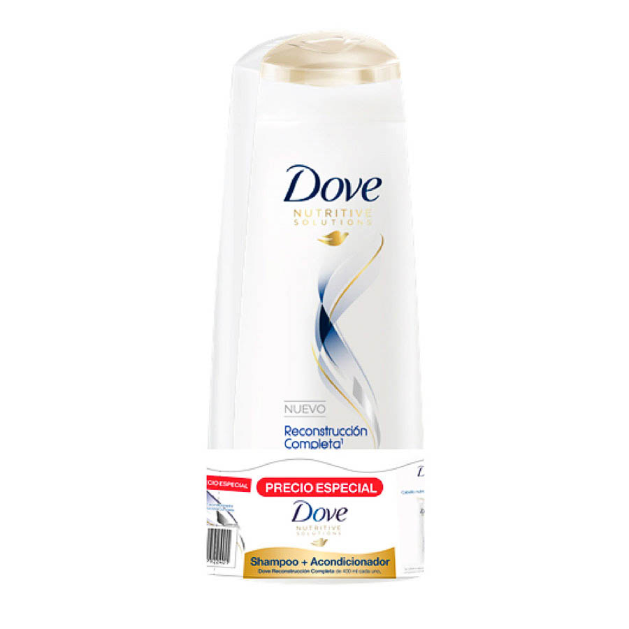  DOVE Reconstrucción Completa Shampoo + Acondicionador 400 ml428471