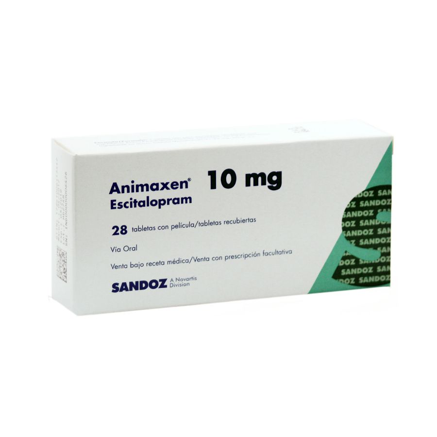 ANIMAXEN 10MG DYVENPRO ESPECIALIDADES NEUROCIENCIAS Tableta 428490