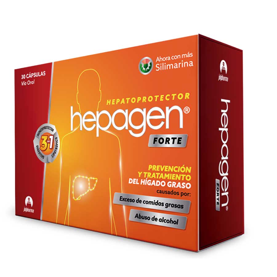  HEPAGEN Forte Cápsulas x 30428495