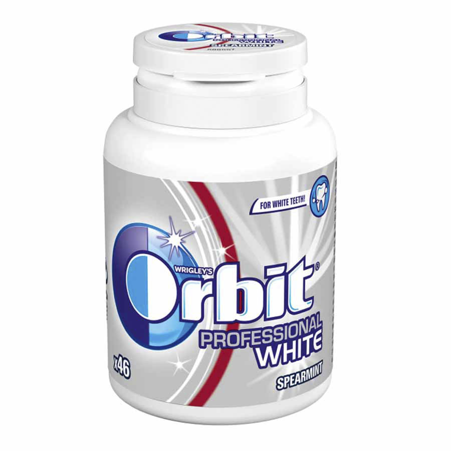  Chicle ORBIT Proffesional White Hierbabuena 46 piezas428532