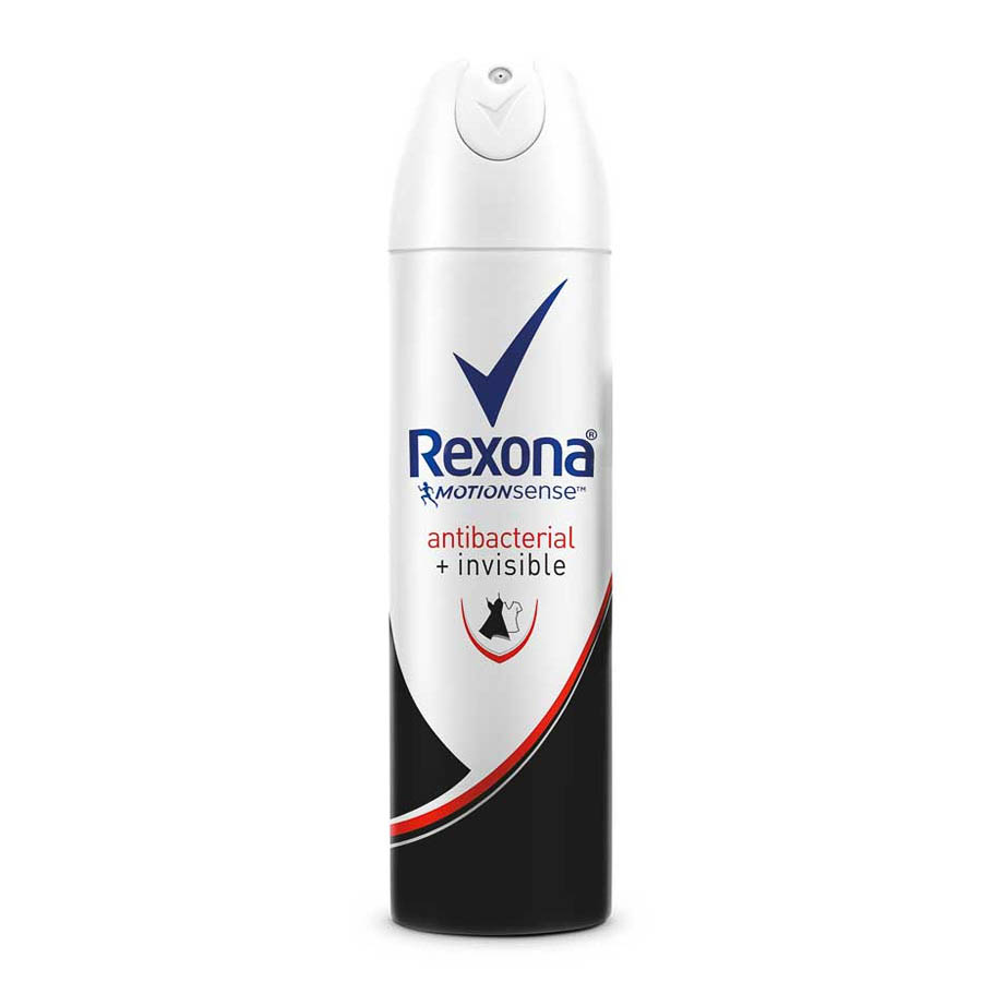  Desodorante Femenino REXONA Antibacterial Invisible Aerosol 150 ml428544