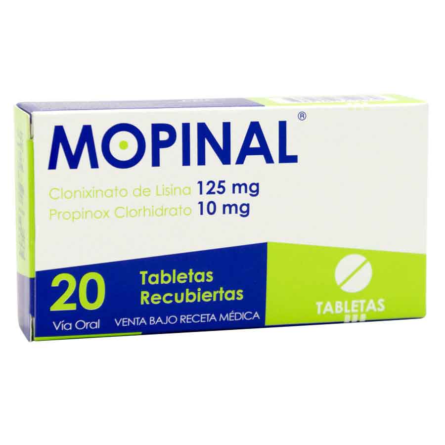 MOPINAL 125/10MG FARMAYALA - FARMAYALA Tableta Recubierta 428567