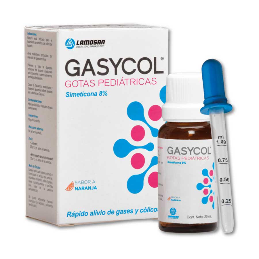  Antiácido GASYCOL 0,08 mg en Gotas 20 ml428577