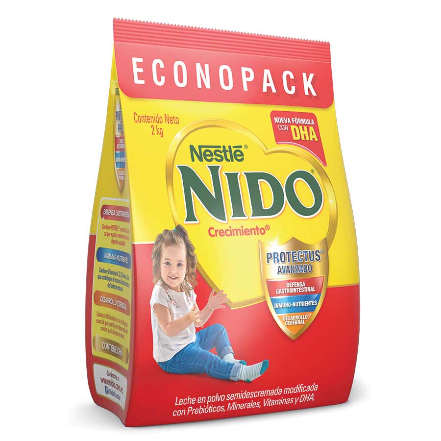  Fórmula Infantil NIDO Crecimiento en Funda 2000 g428639