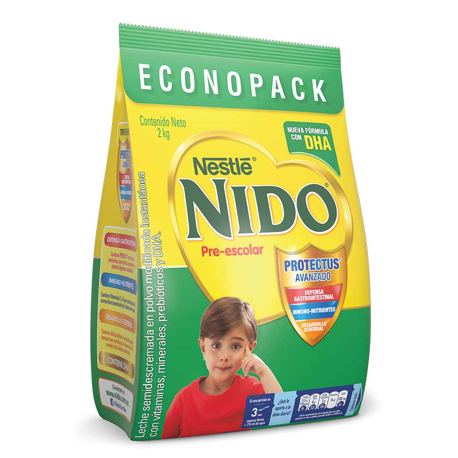  NIDO 3+ STAND PACK 2KG 428640