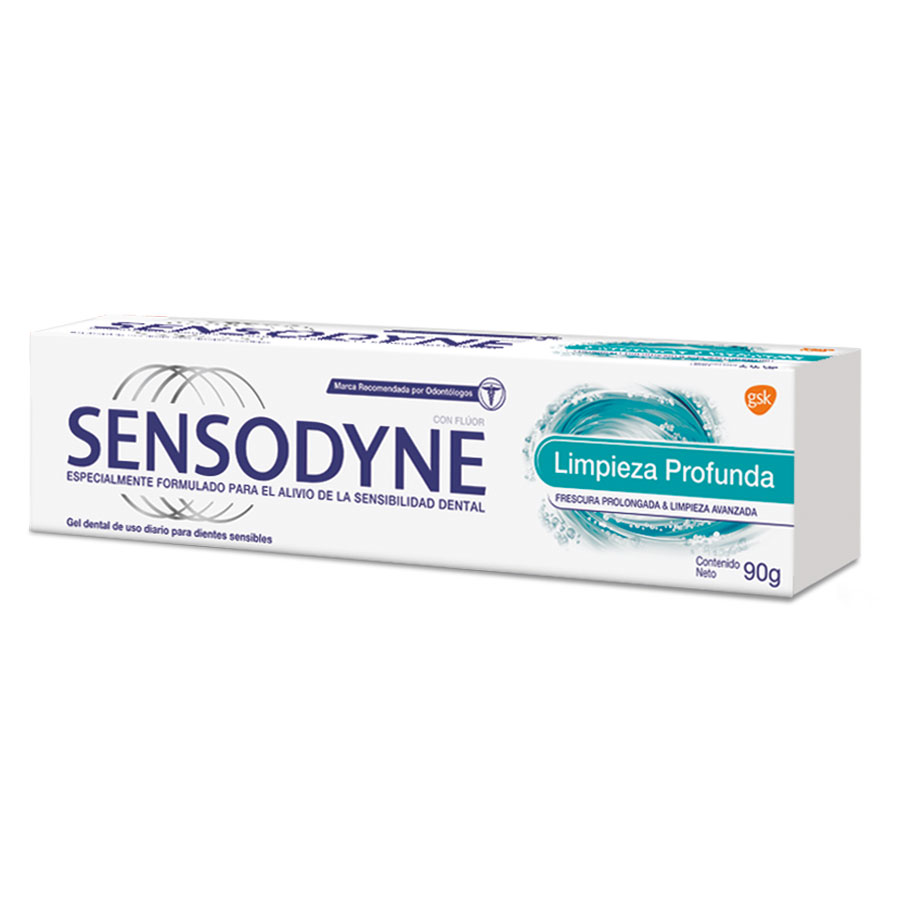  SENSODYNE Limpieza profunda 90gr 428651