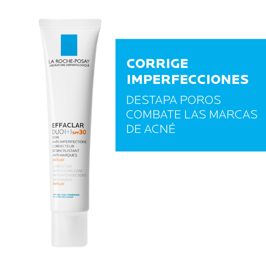  LA ROCHE-POSAY Effaclar Duo (+) Con protección solar SPF30 Crema FPS 30 40 ml428701