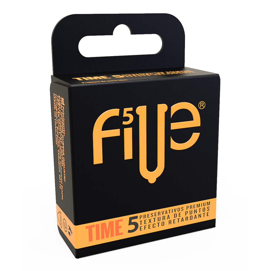  Preservativo FIVE Time 5 unidades428707