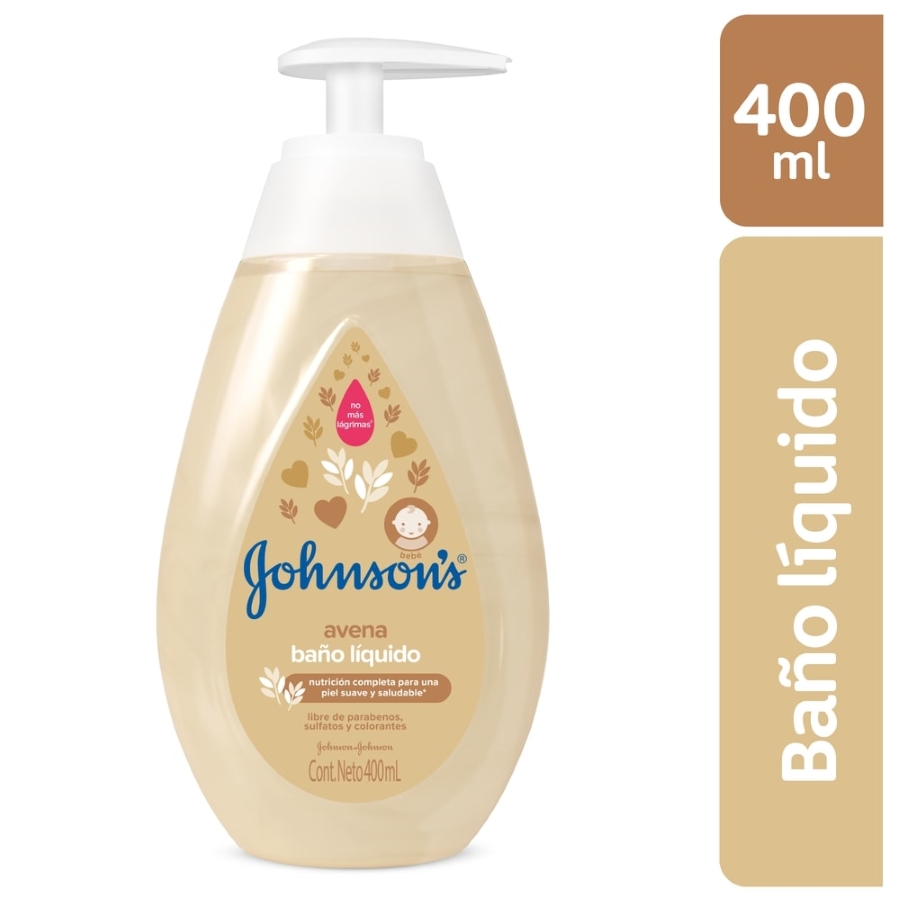  Baño Líquido JOHNSON'S avena 400 ml428786