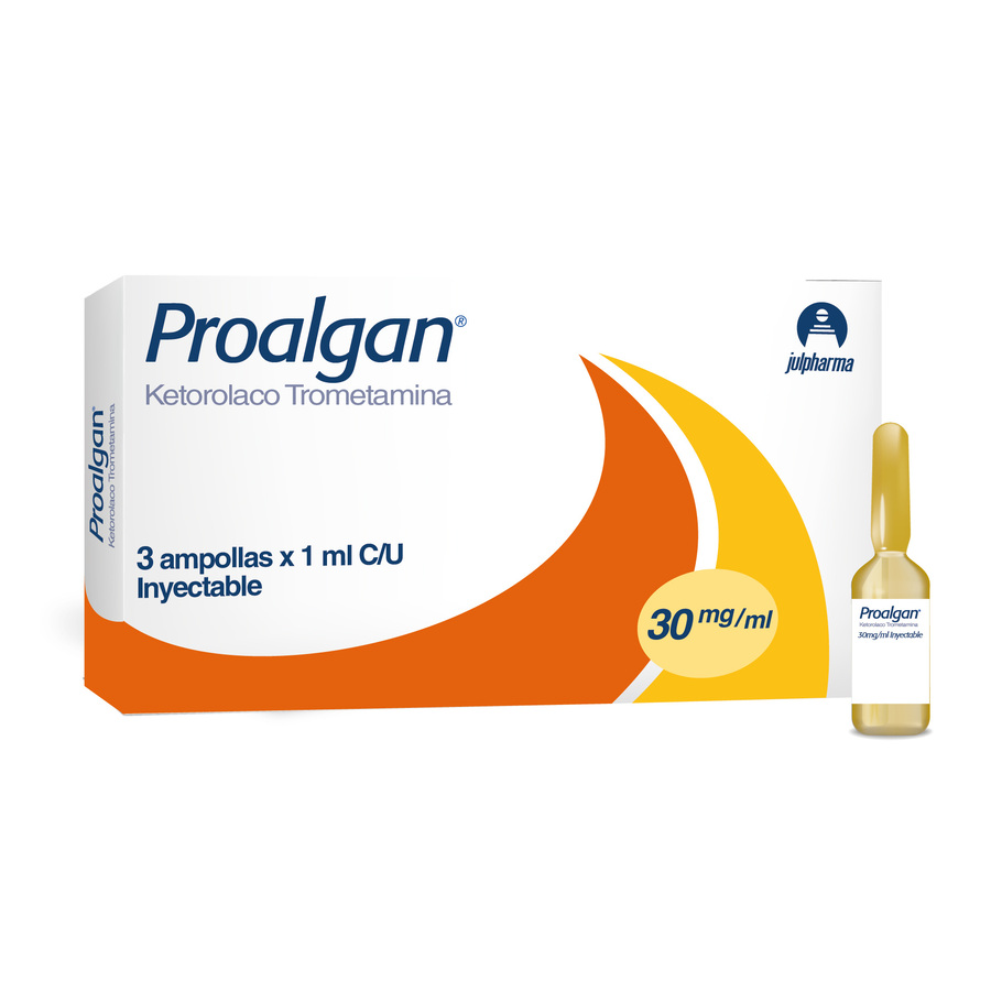 PROALGAN 30MG DYVENPRO FARMA ETICOS 2 Solución Inyectable 428846