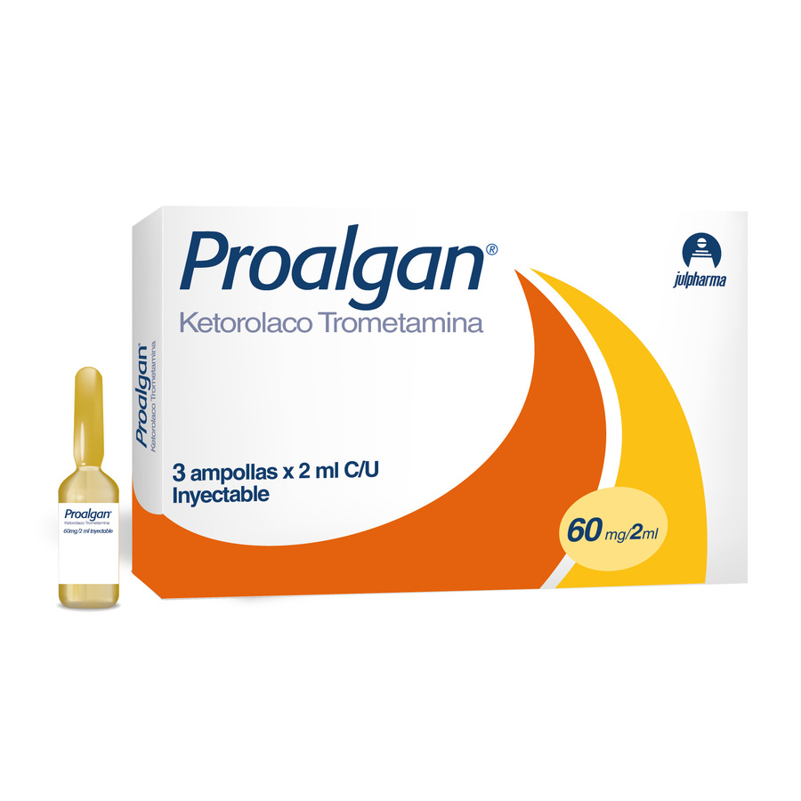 PROALGAN 60MG DYVENPRO FARMA ETICOS 2 Solución Inyectable 428847