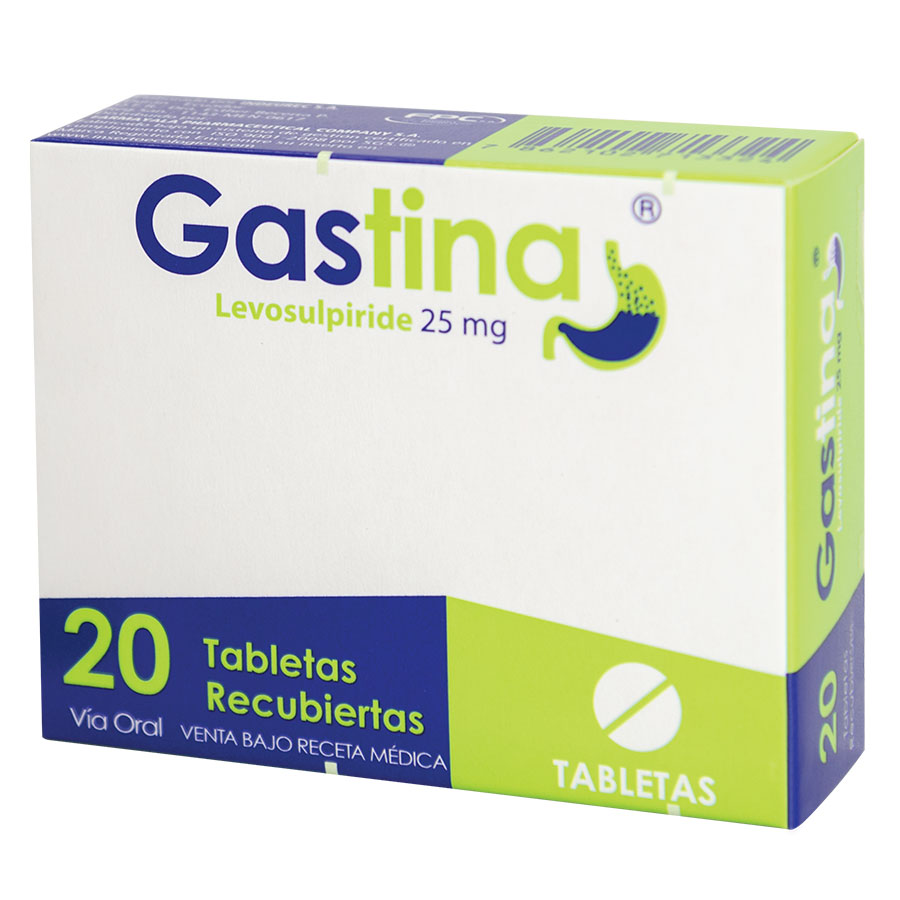 GASTINA 25MG FARMAYALA - FARMAYALA Tableta Recubierta 428853